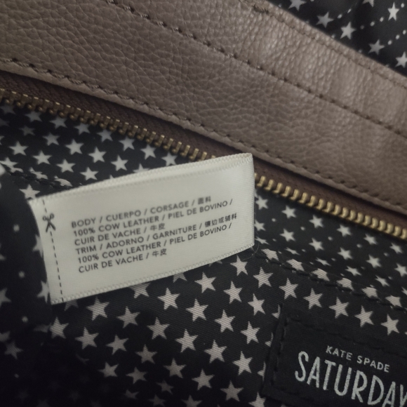 Kate Spade Saturday bag medium size taupe color - Picture 5 of 6